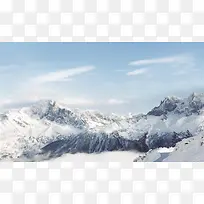 高清雪山背景画面