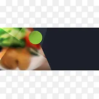 模糊美食餐厅创意优惠券代金券背景