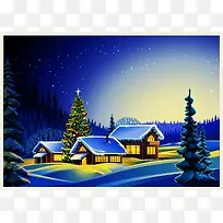 下雪的夜晚