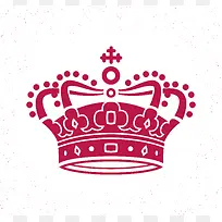 皇冠女皇简约logo细沙质感背景素材