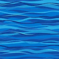 动感海浪条纹波浪蓝色背景