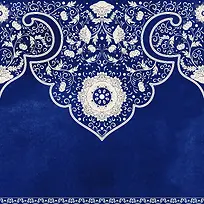 中国风青花瓷背景素材
