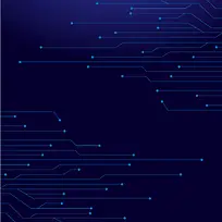 矢量蓝色商务科技数据线条背景素材