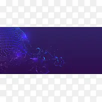 简约唯美科技banner海报