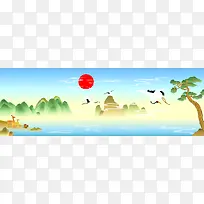 中秋节素材banner