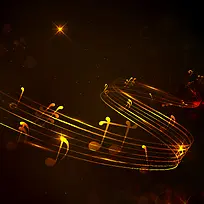 音乐乐符背景素材