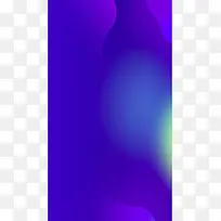 蓝紫色光晕简单渐变商务H5背景图