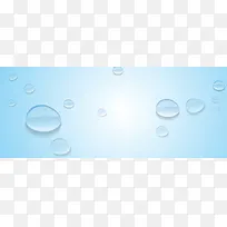 蓝色水滴