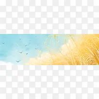 传统节日霜降二十四节气banner