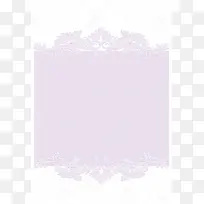 紫色优雅边纹美容化妆海报背景素材