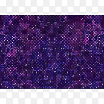 像素化紫色海报背景模板