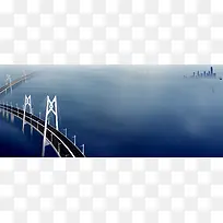 珠港澳大桥通车桥梁背景