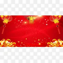 2019天蓬迎春猪年大吉背景素材