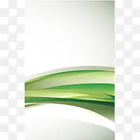 绿色飘带背景素材