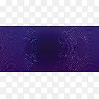时尚梦幻曲线纹理紫色banner海报