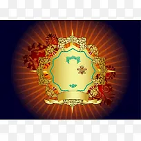 欧式花纹