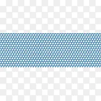 蓝色抽象矢量线条背景