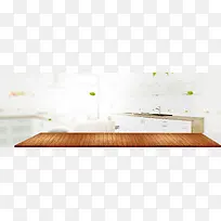 厨房木板背景设计