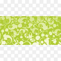 矢量葡萄花树背景图