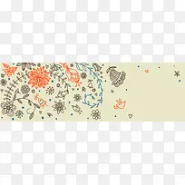 花鸟花卉banner