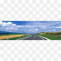田野高速公路背景