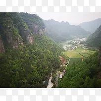 穿岩十九峰大峡谷