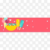 夏季元素banner