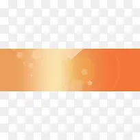 橙色大气banner背景