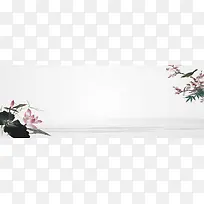 中国风荷花背景