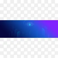 蓝紫色网站banner素材背景