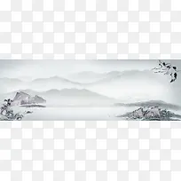 中国风海报背景banner