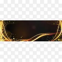 金融地产金色大气年会盛典banner