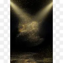 黑金大气华丽展板