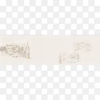 素描红酒背景