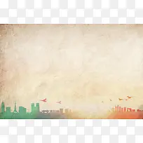 毕业季复古风格素材