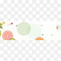 夏日清凉饮品电商banner