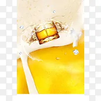 激情狂欢嗨啤夏日海报