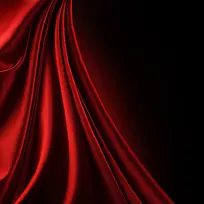 质感红色丝绸背景