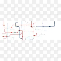 地铁高铁路线图案背景