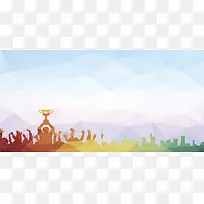 挑战杯比赛海报广告
