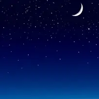 深蓝色夜空背景