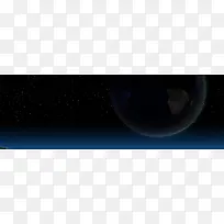星球科技背景banner设计