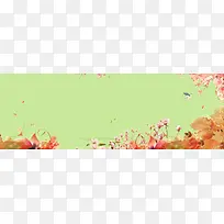 绿色 促销 banner