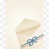 矢量创意清新信封情书背景素材