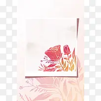 矢量梦幻手绘文艺婚礼背景