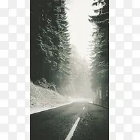 雪和巷道