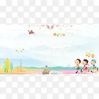 春季开学火热招生PSD素材