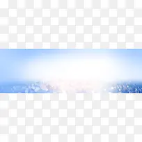浅紫色梦幻渐变banner