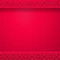 红色喜庆中国风边框婚庆家纺产品主图直通车