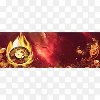 火锅banner背景图